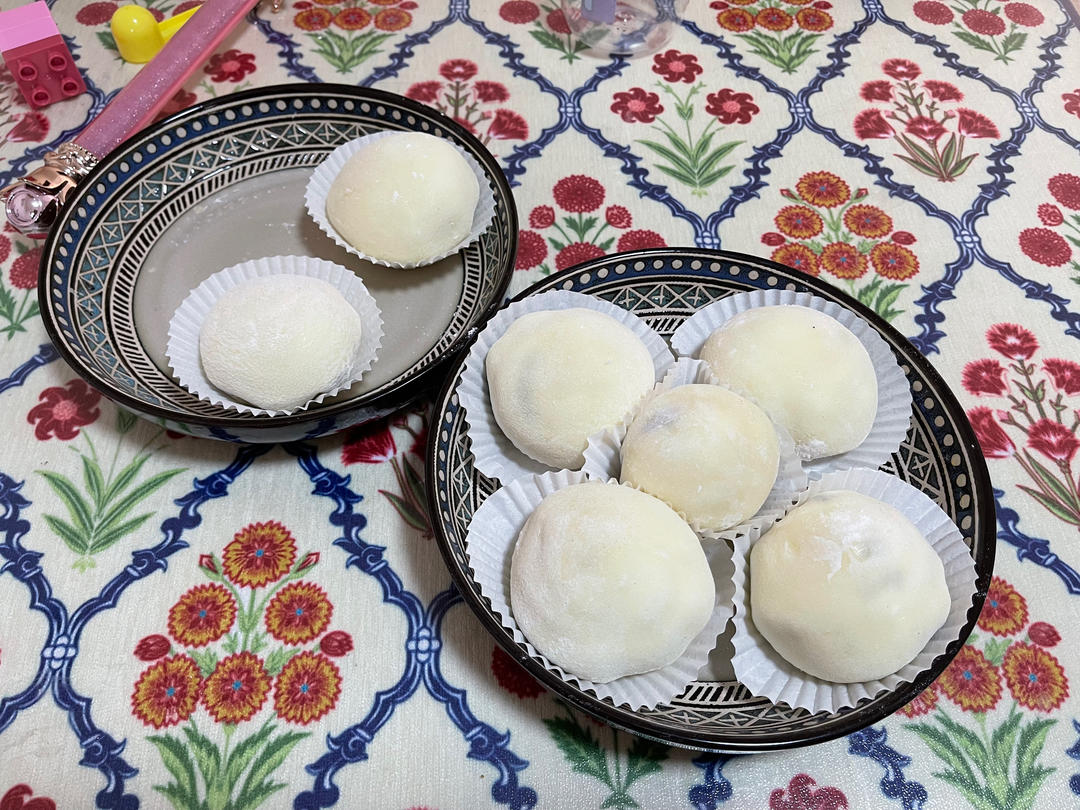 腹黑白胖子——奥利奥雪媚娘