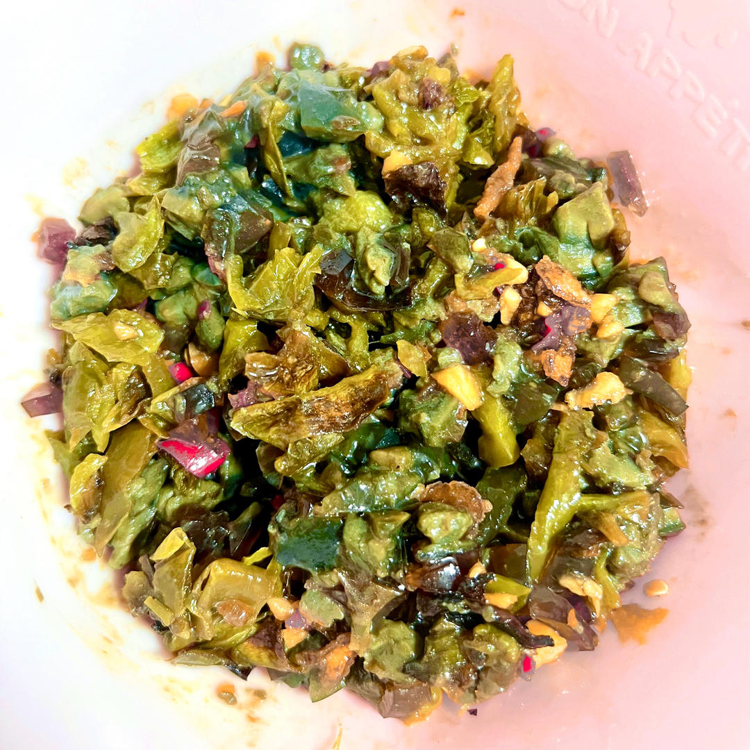 最简单下饭神器🫑擂椒皮蛋