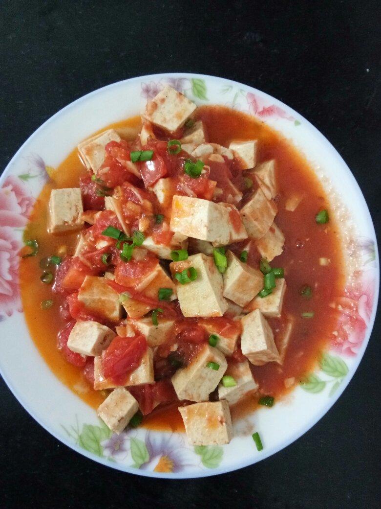 番茄豆腐