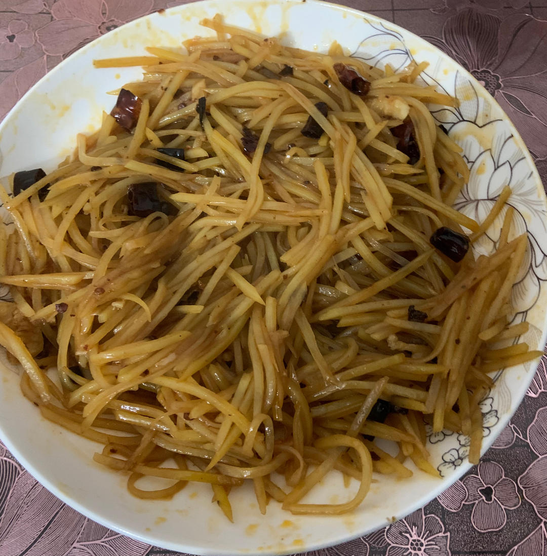 香辣土豆丝‼️简单快手菜