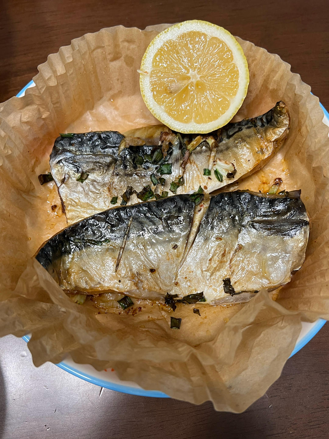 烤Saba fish鲭鱼（空气炸锅）
