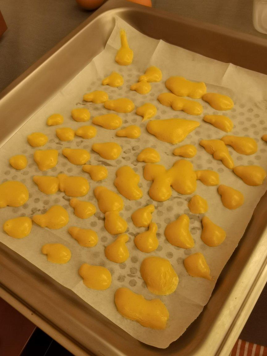 （更新）5月+宝宝辅食                                                 奶香蛋黄溶豆