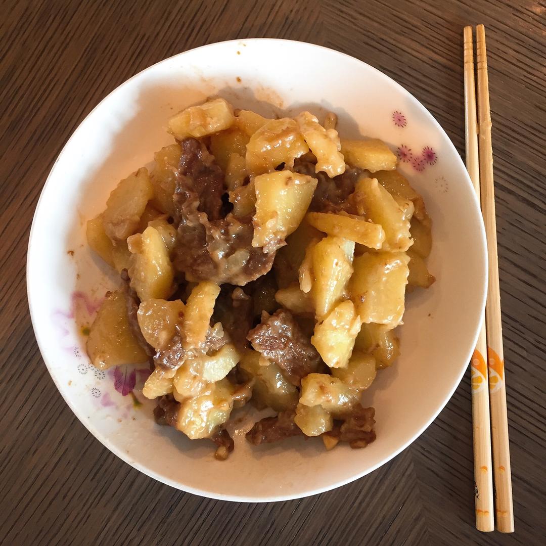 土豆炒牛肉