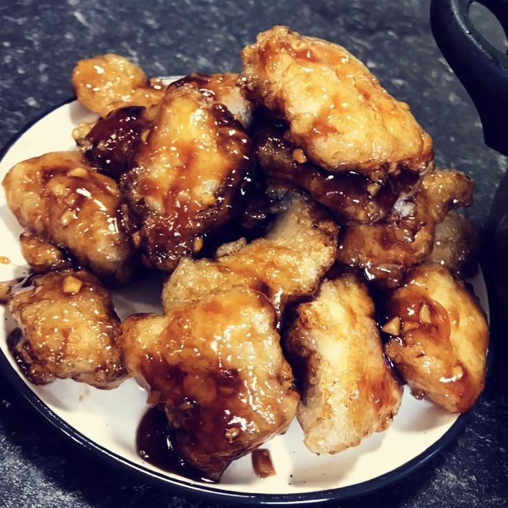 糖醋鱼（或肉）片