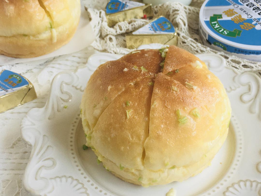 网红蒜香奶酪包的做法