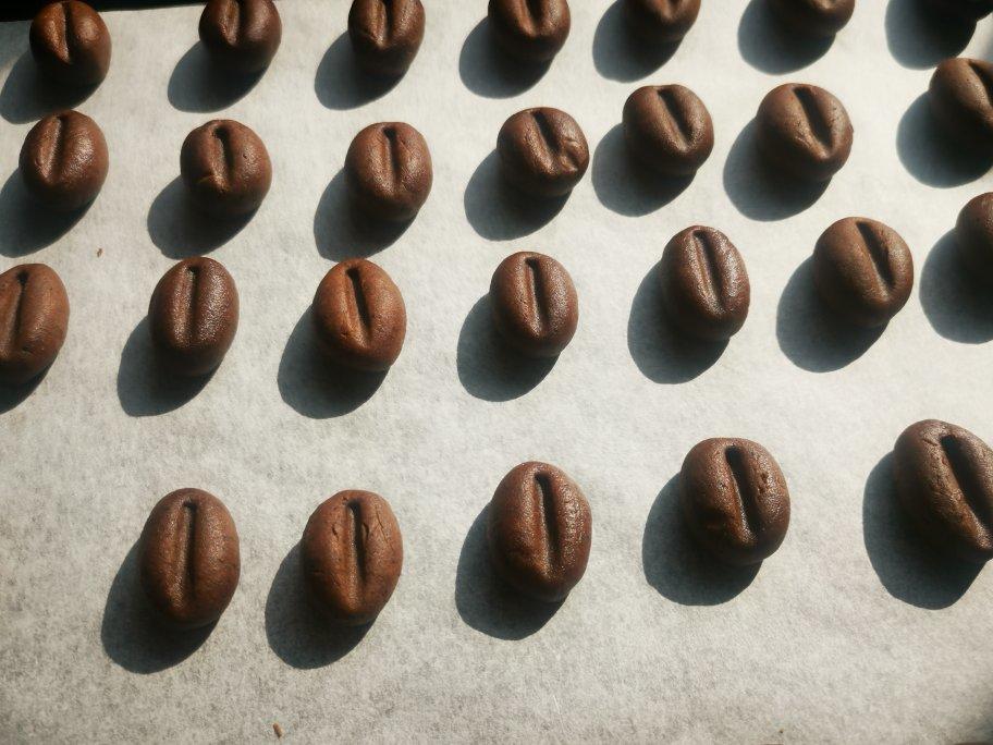 ㊙️萌化了‼️酥脆可口的咖啡豆饼干‼️一学就会