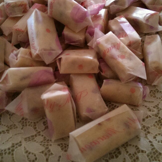 玫瑰杏仁牛轧糖(好吃到爆的麦芽糖版)