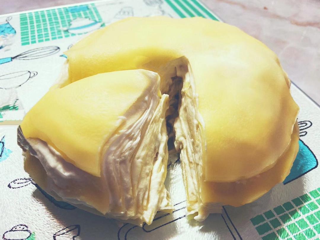 芒果千层蛋糕，100%成功告别煎皮无能