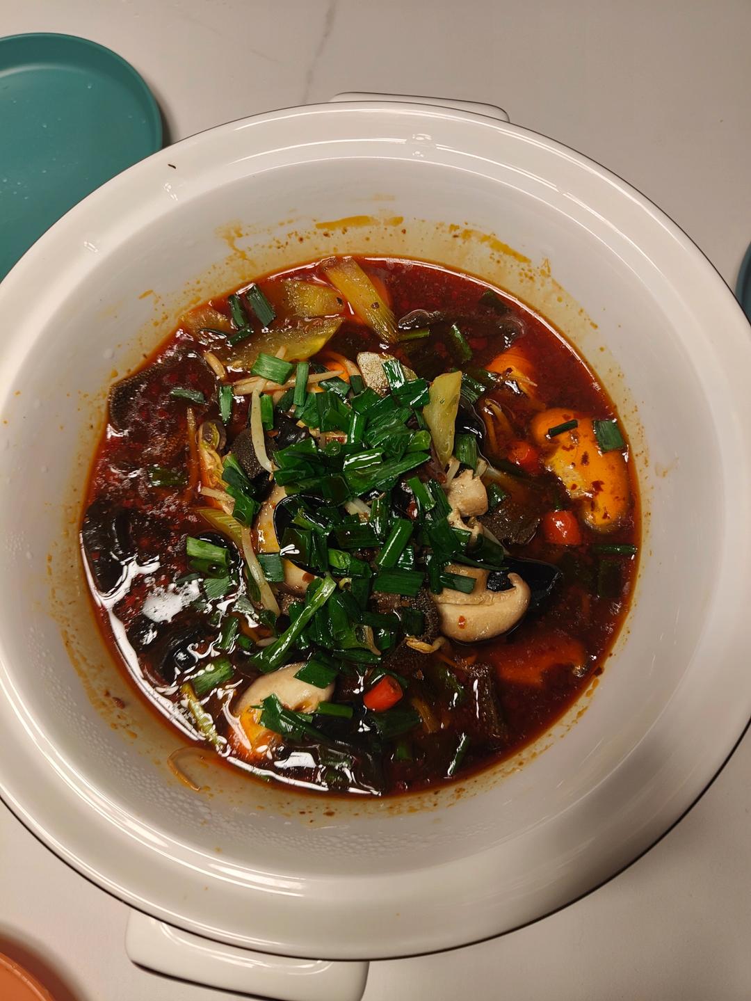 麻辣鲜香毛血旺