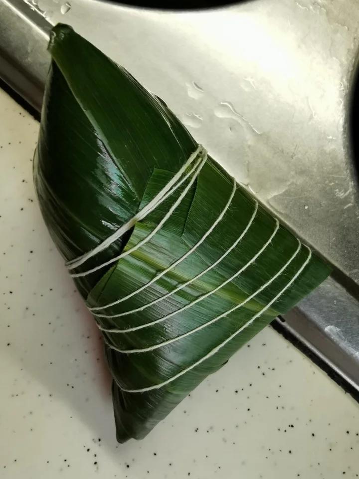 毛毛的美妈 做过四角长粽子的包法(有视频)