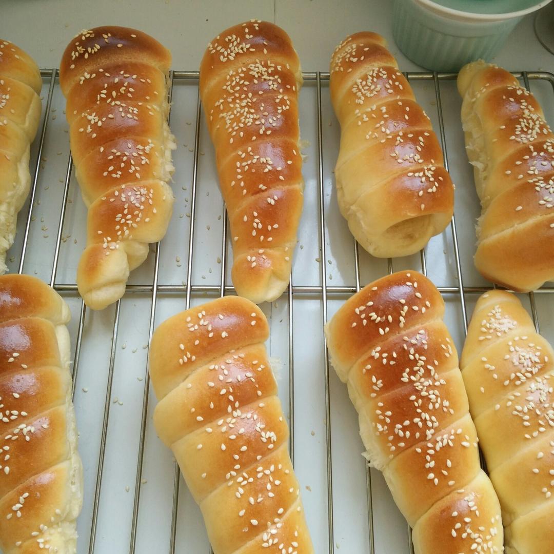 螺旋奶油面包卷