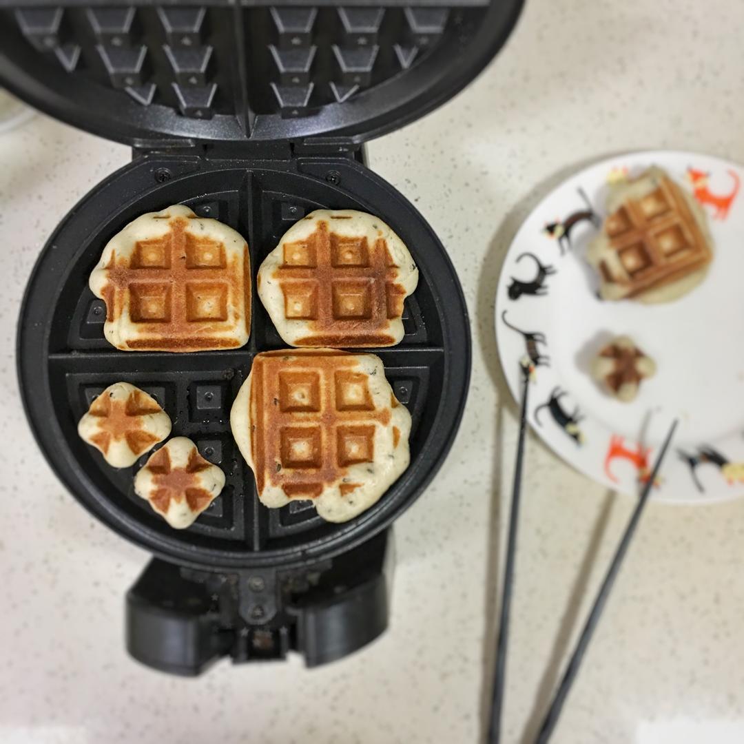 无油低糖华夫饼的各种变身