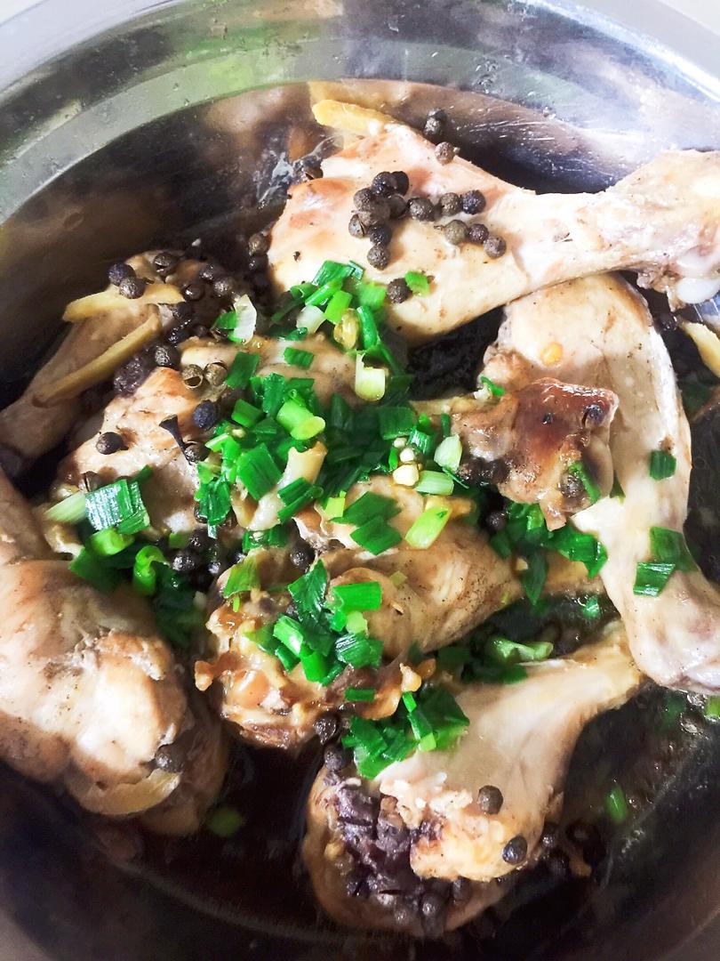 ㊙️不加一滴水不滴油，超好吃的椒盐蒸鸡腿