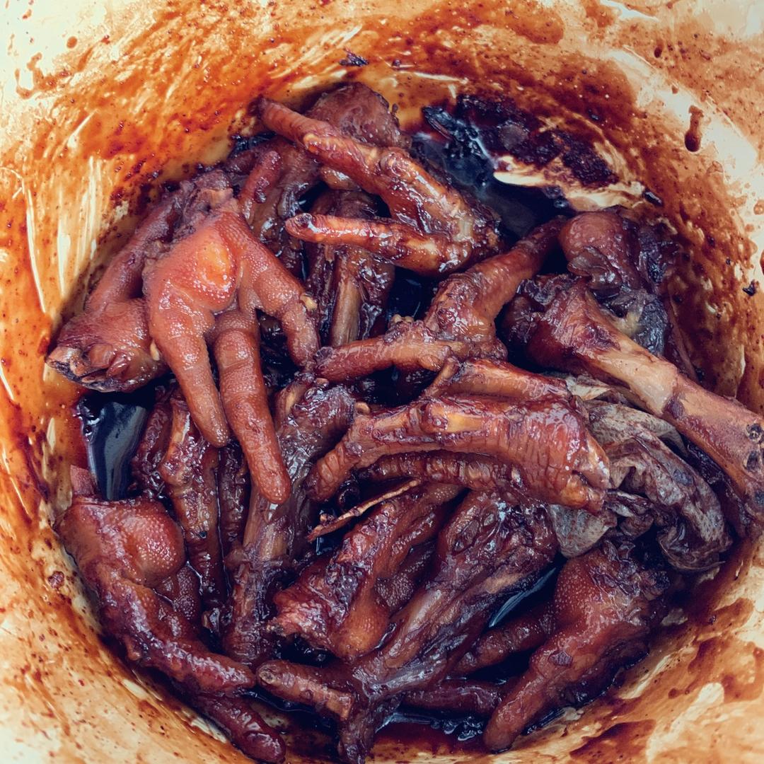 秘制红烧鸡爪