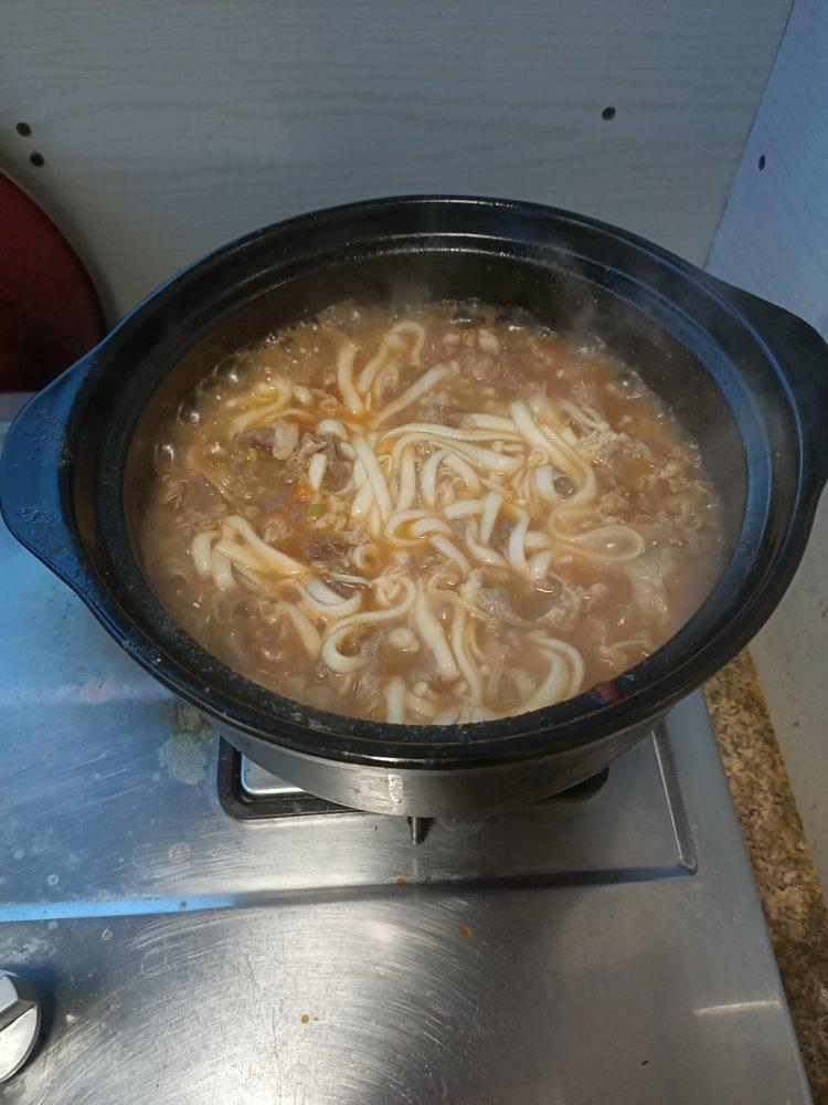 番茄🍅金针菇肥牛汤