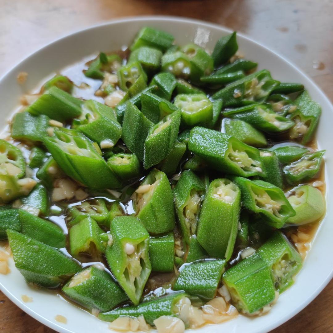 蒜蓉秋葵——万能汁