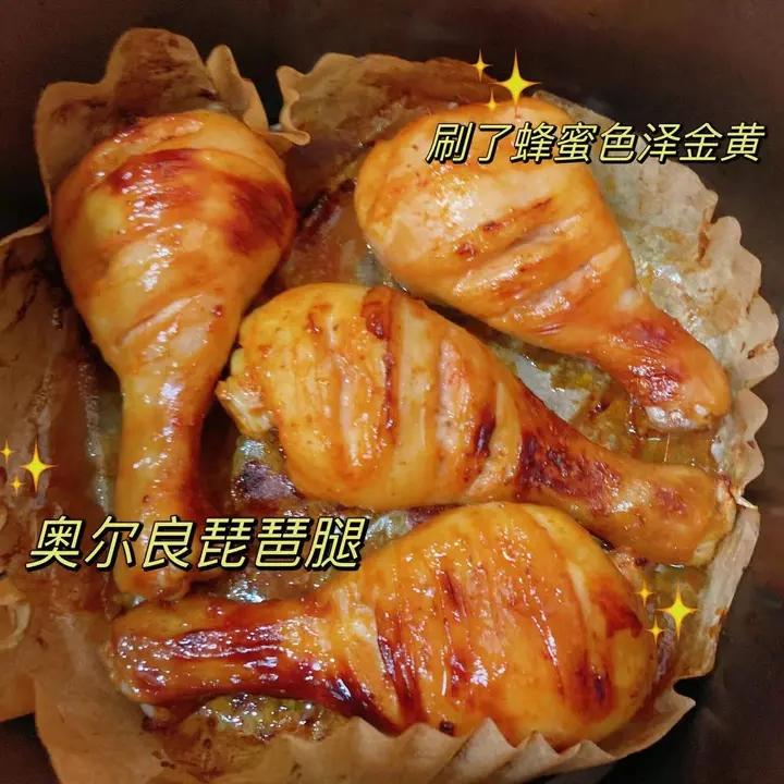 小朋友都爱的 超级简单的 奥尔良烤鸡腿
