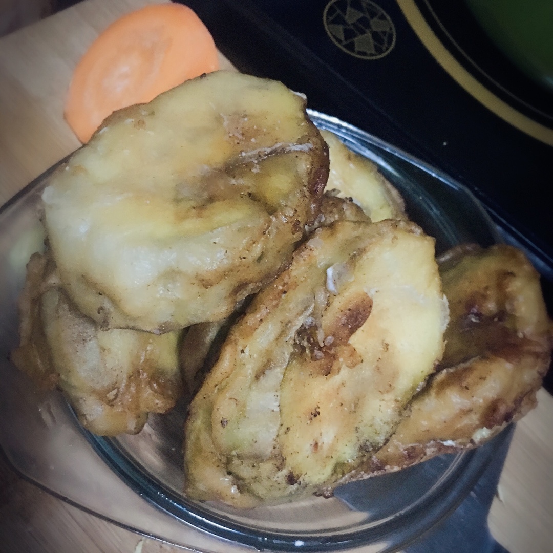 香炸茄盒-家乡的味道 Stuffed Fried Eggplant with Pork
