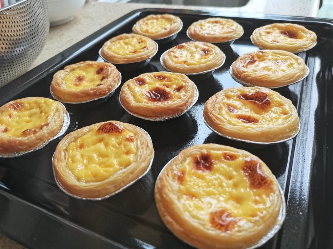 超完美味道超正的蛋挞配方，比KFC的还要嫩还要香~做过最好吃的蛋挞配方