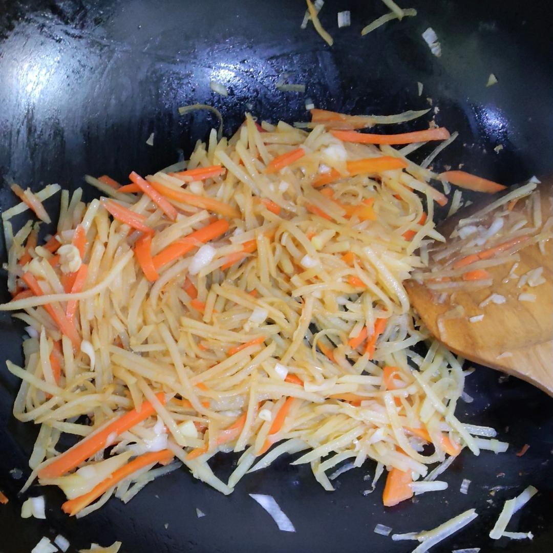 脆炒土豆丝