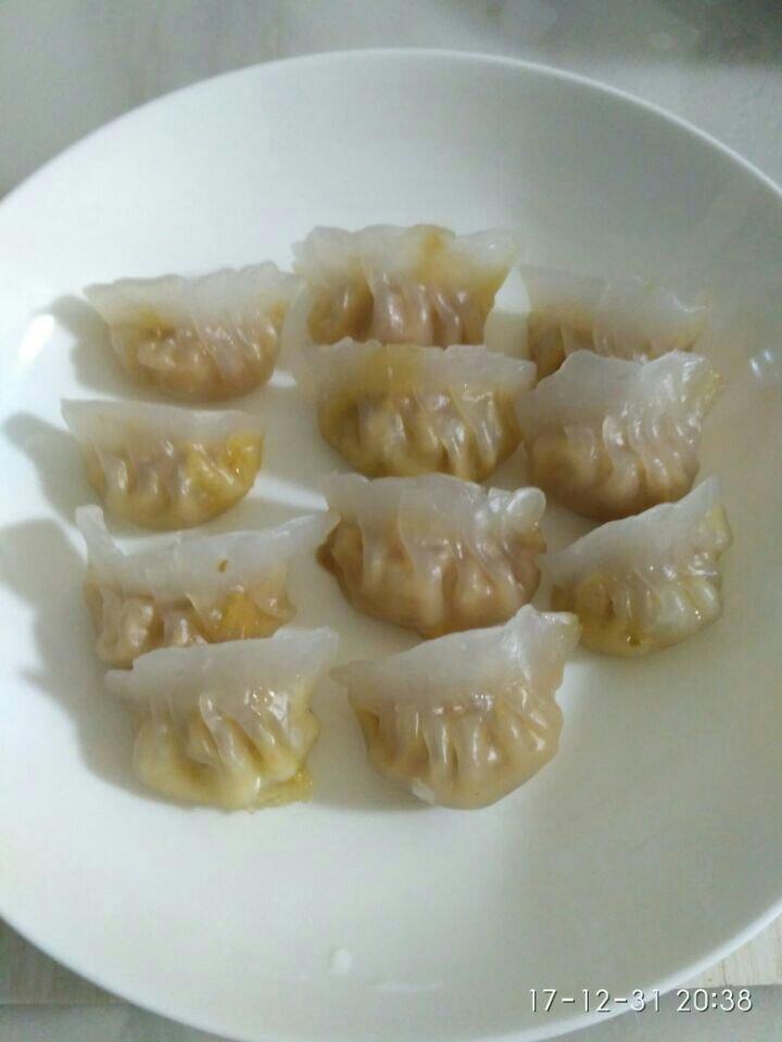弯梳虾饺