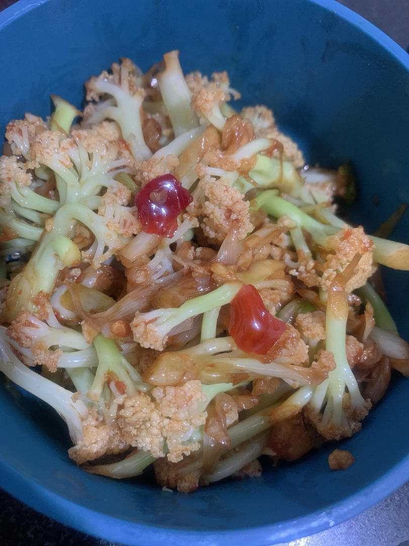 干锅花菜做起来呀