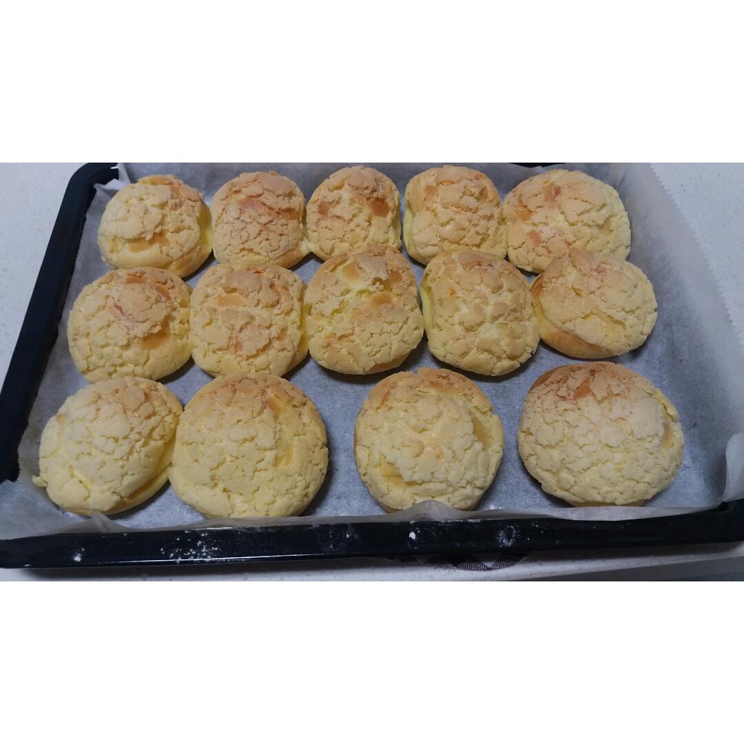 十分美味的酥皮泡芙