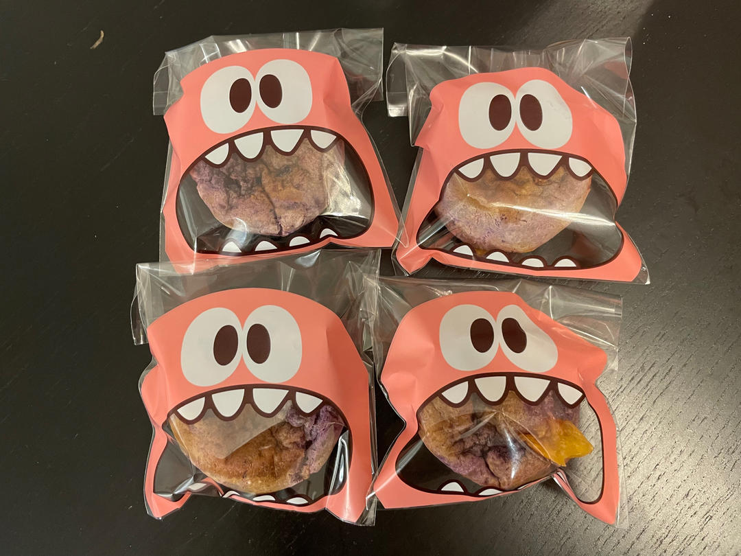 厨房小白做🍠芝士紫薯小方