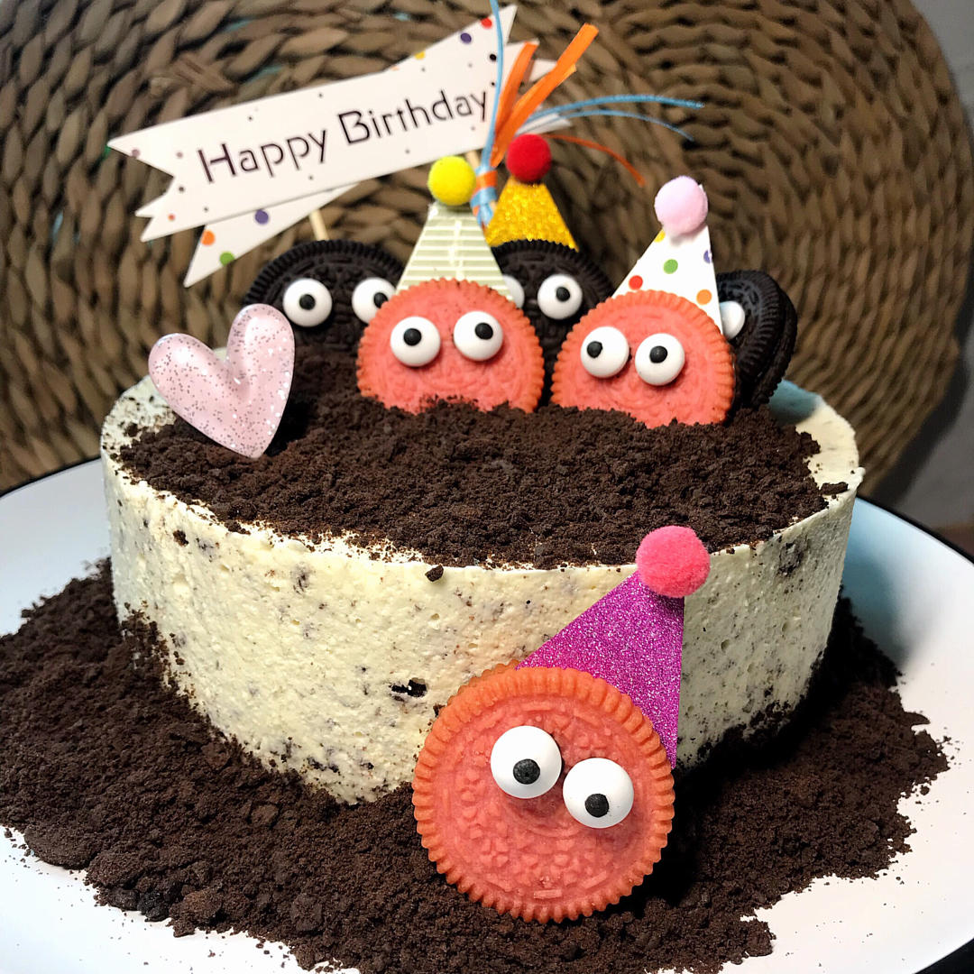 【奥利奥冻芝士蛋糕】拯救新手的免烤美味甜点