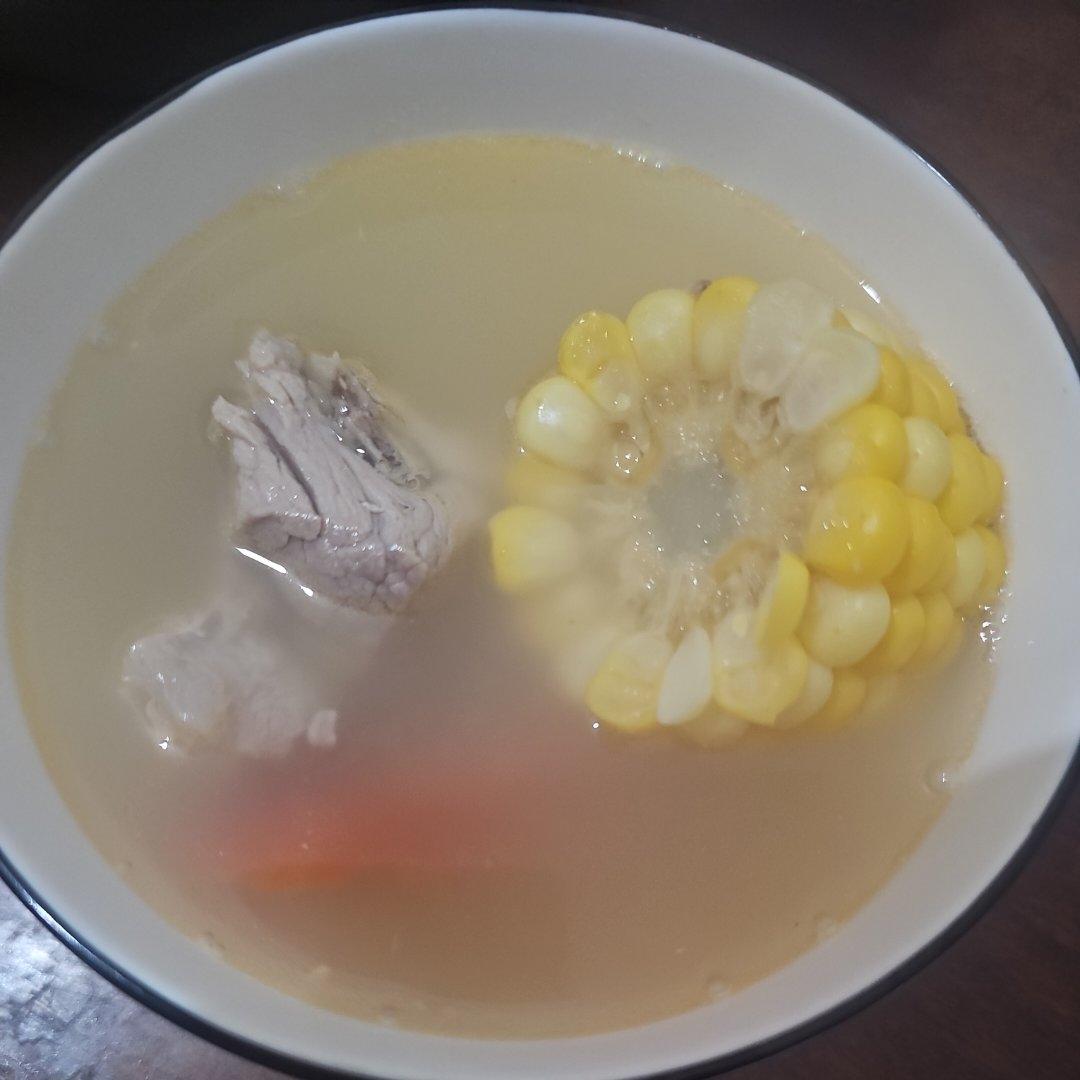 香甜玉米脊骨汤