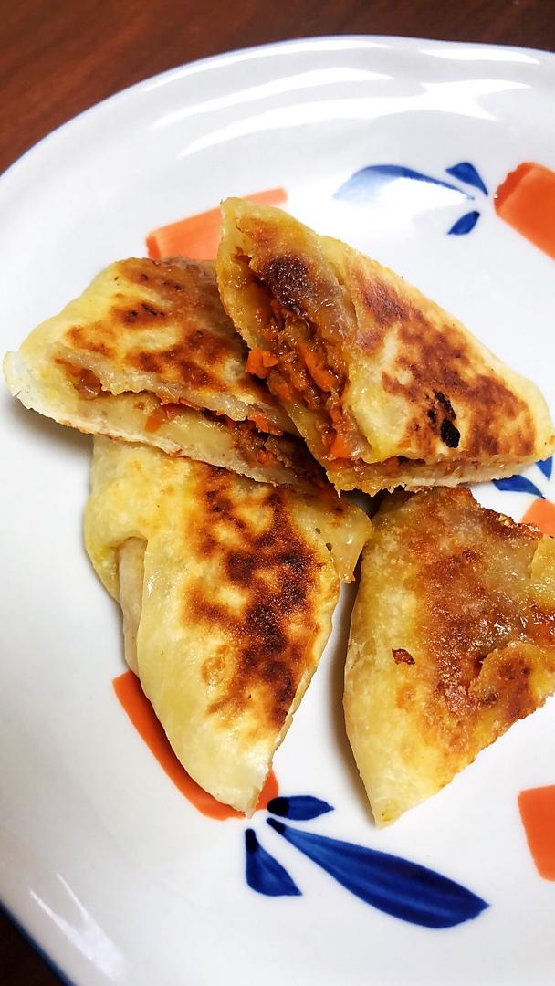 牛肉大葱肉饼