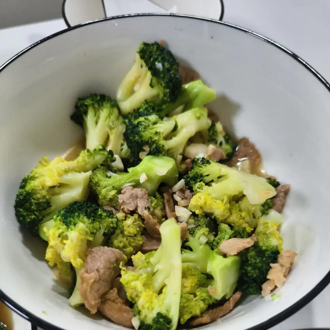 西兰花炒肉