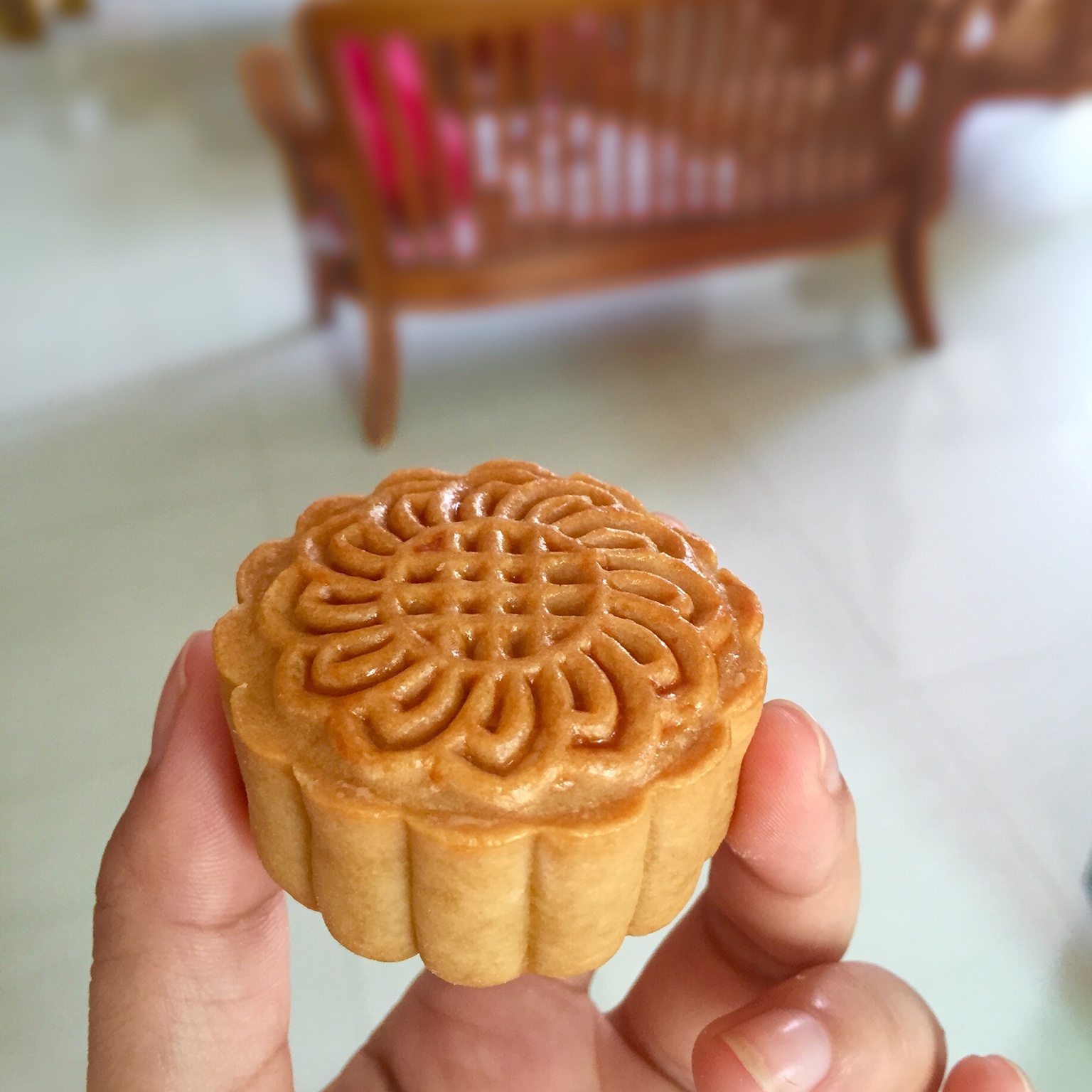 广式莲蓉蛋黄月饼（低糖）