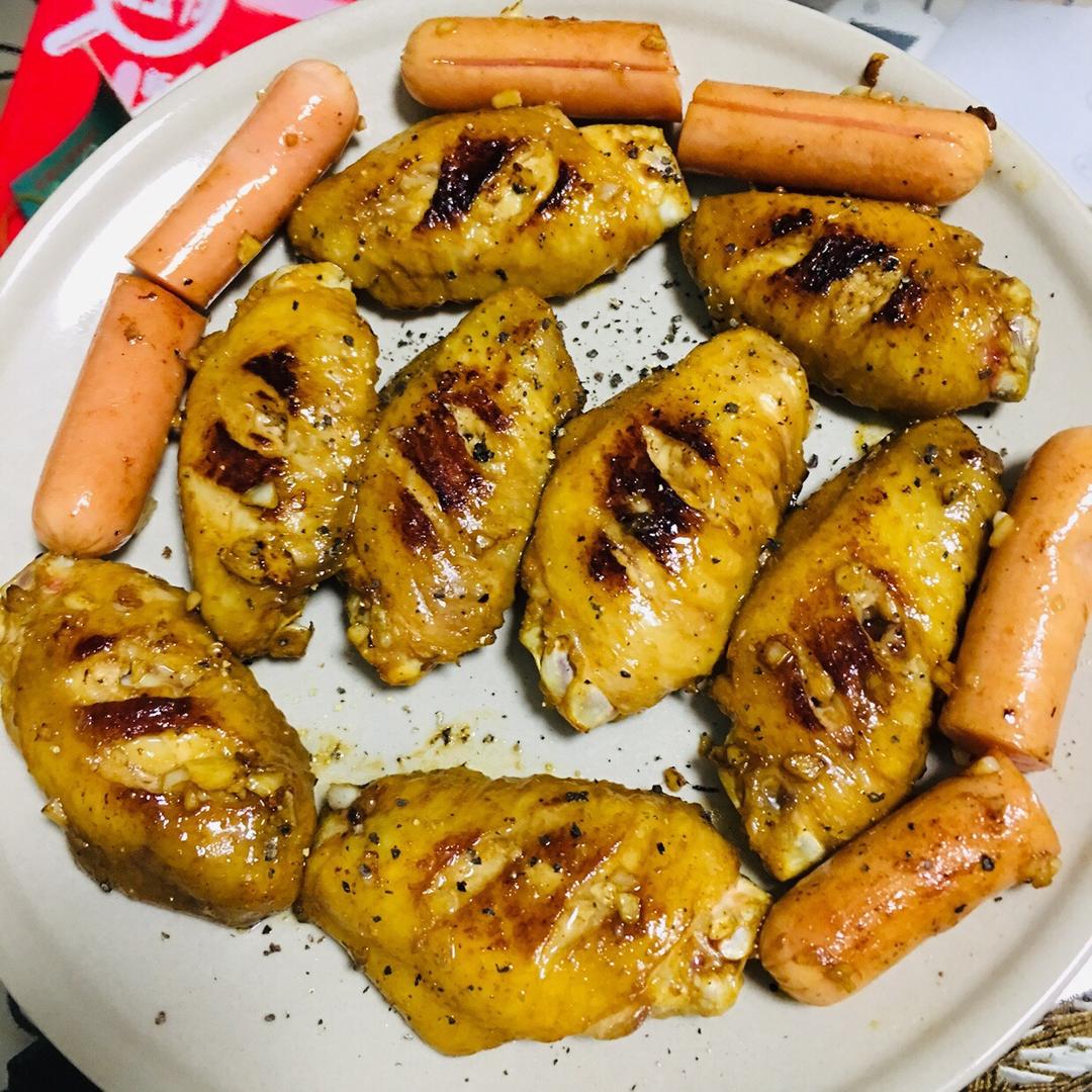 蒜香鸡翅