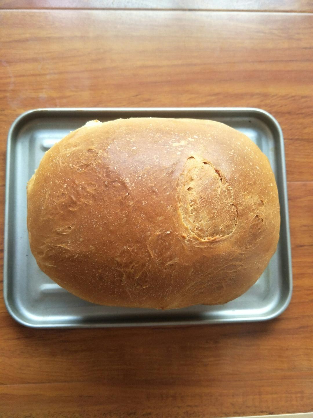超级好吃的原味面包（面包机版）
