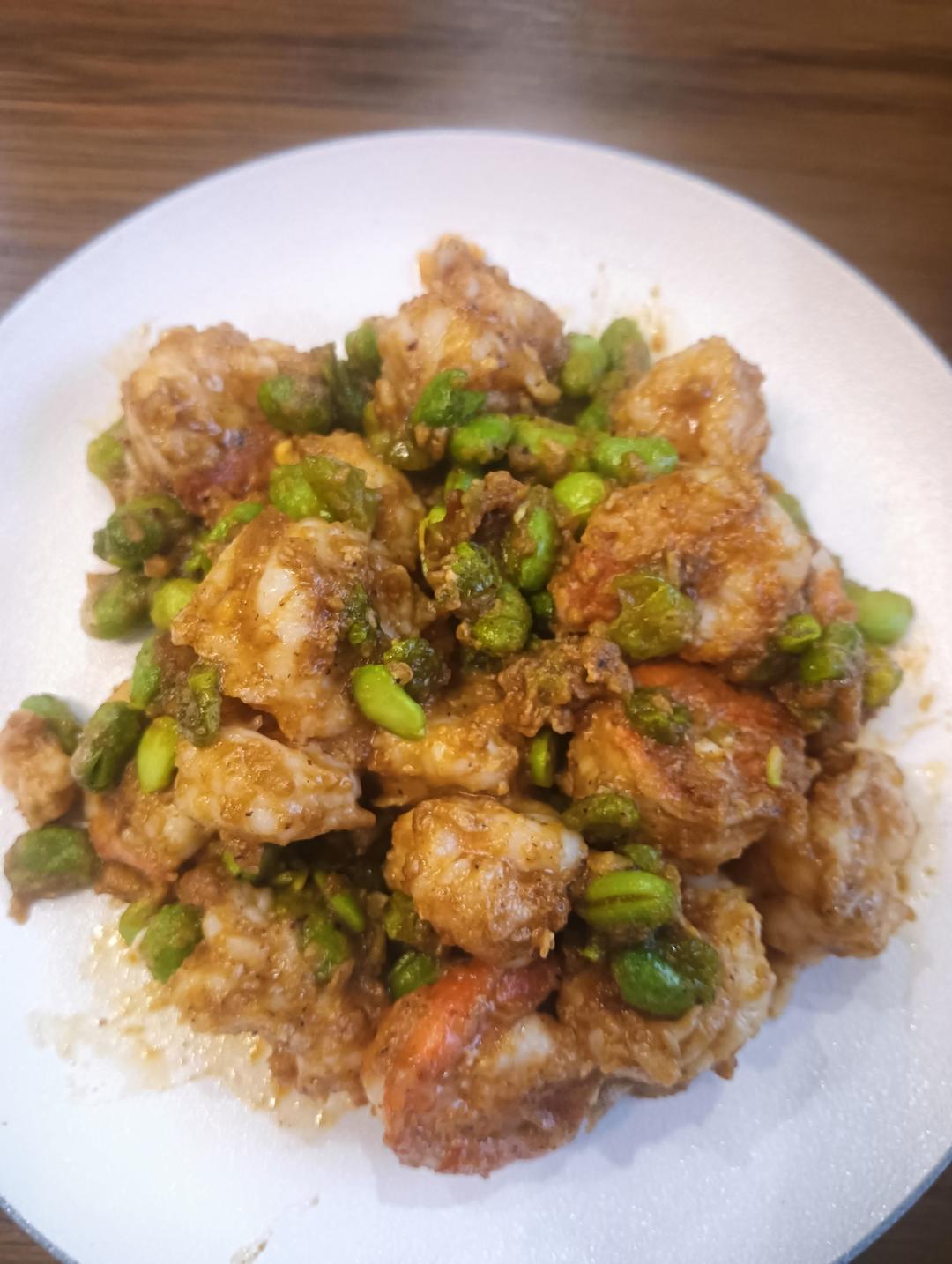 咸蛋黄焗虾