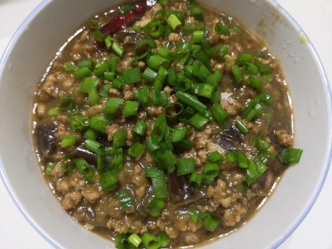 简易版肉末茄子(米饭和拌面杀手，从不修图)