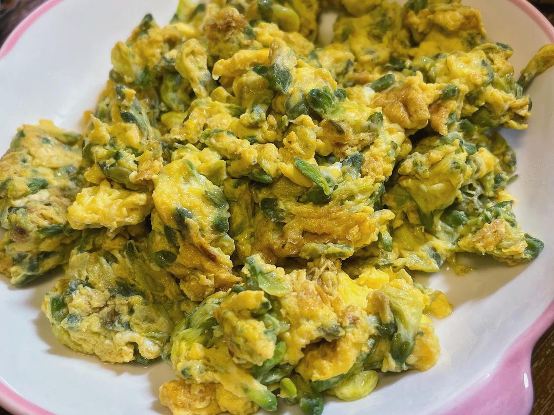 春日限定槐花炒鸡蛋