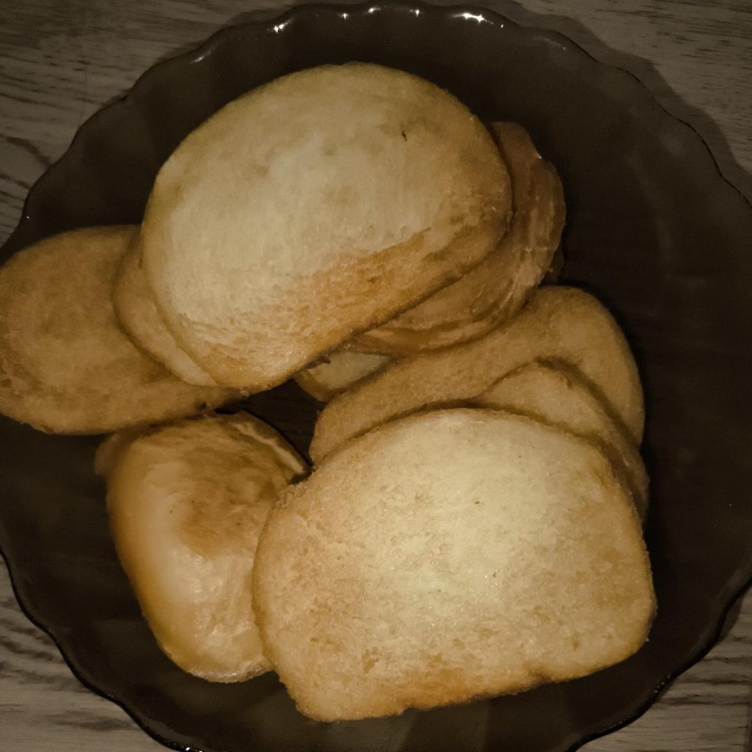 金黄酥脆利口的炸馒头片