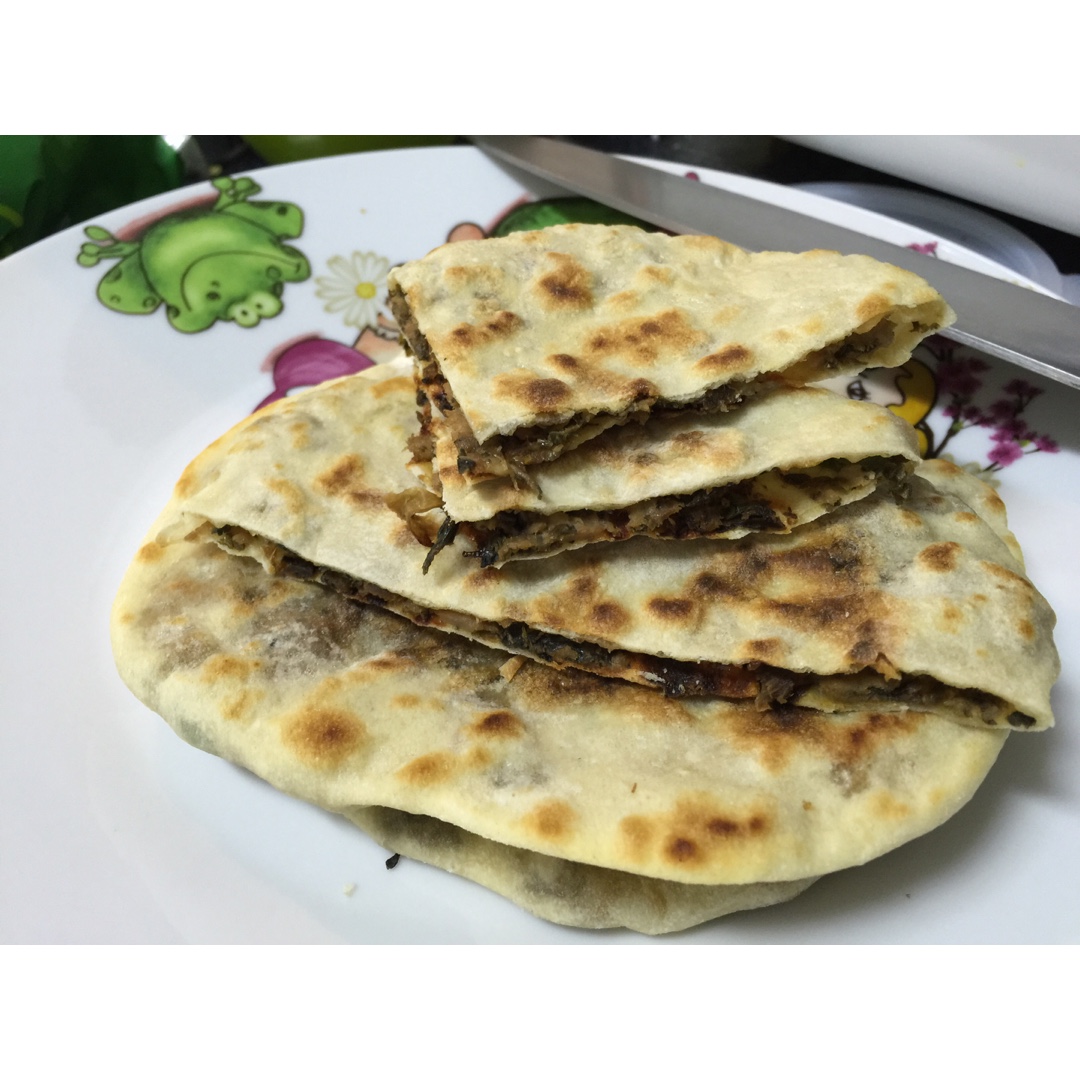 梅干菜猪肉烧饼