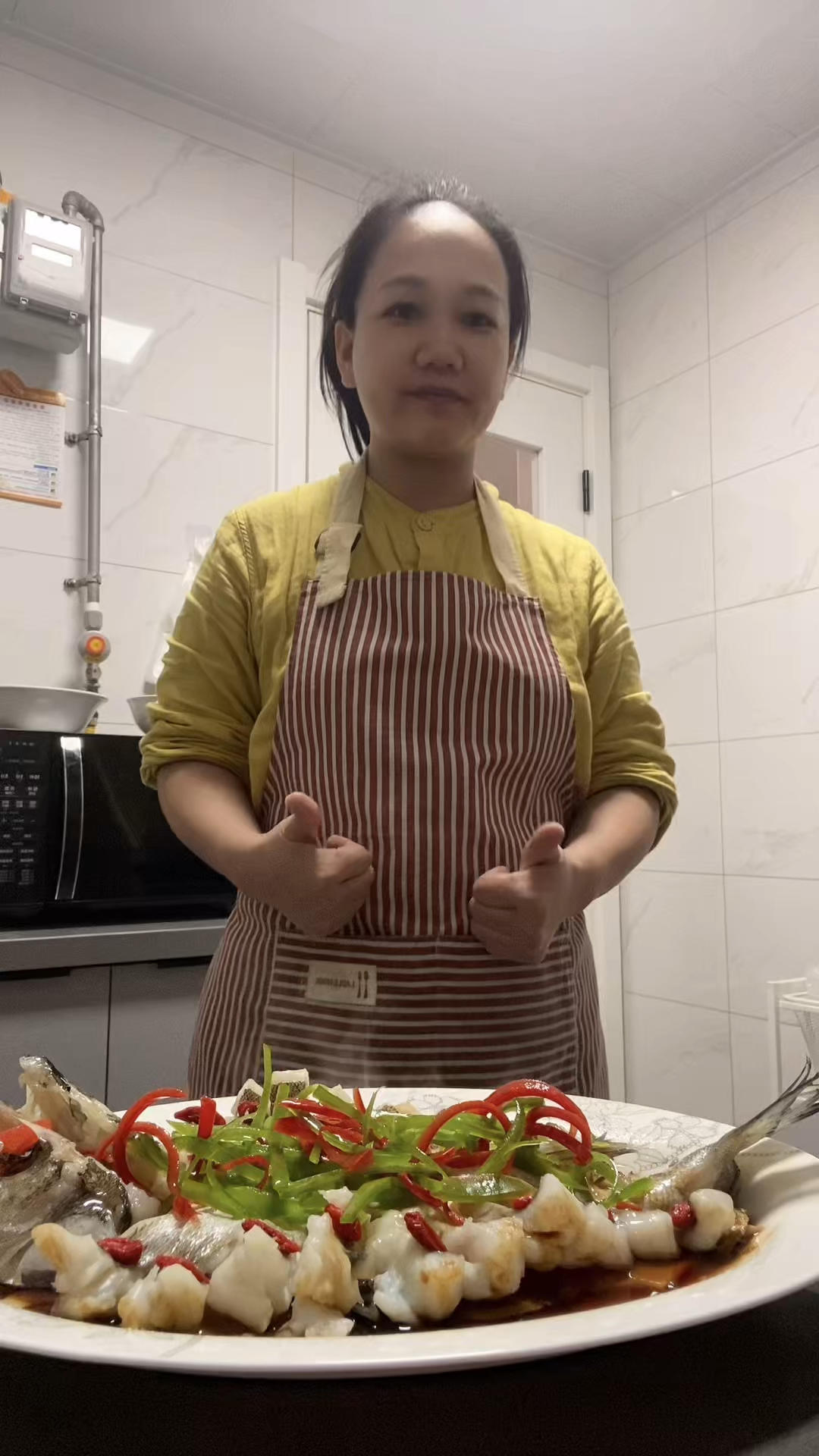 年年有余 清蒸鲈鱼