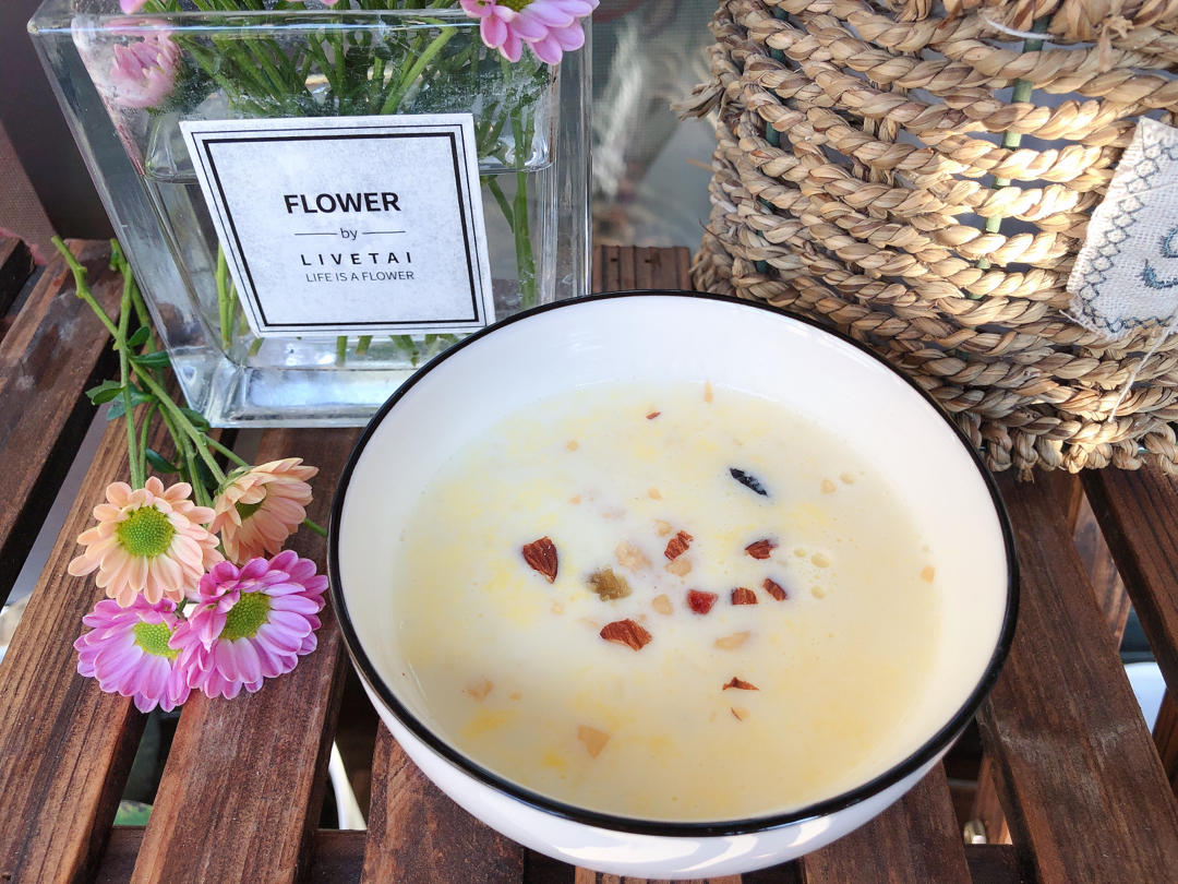 牛奶鸡蛋醪糟 冬日里最爱的甜品汤