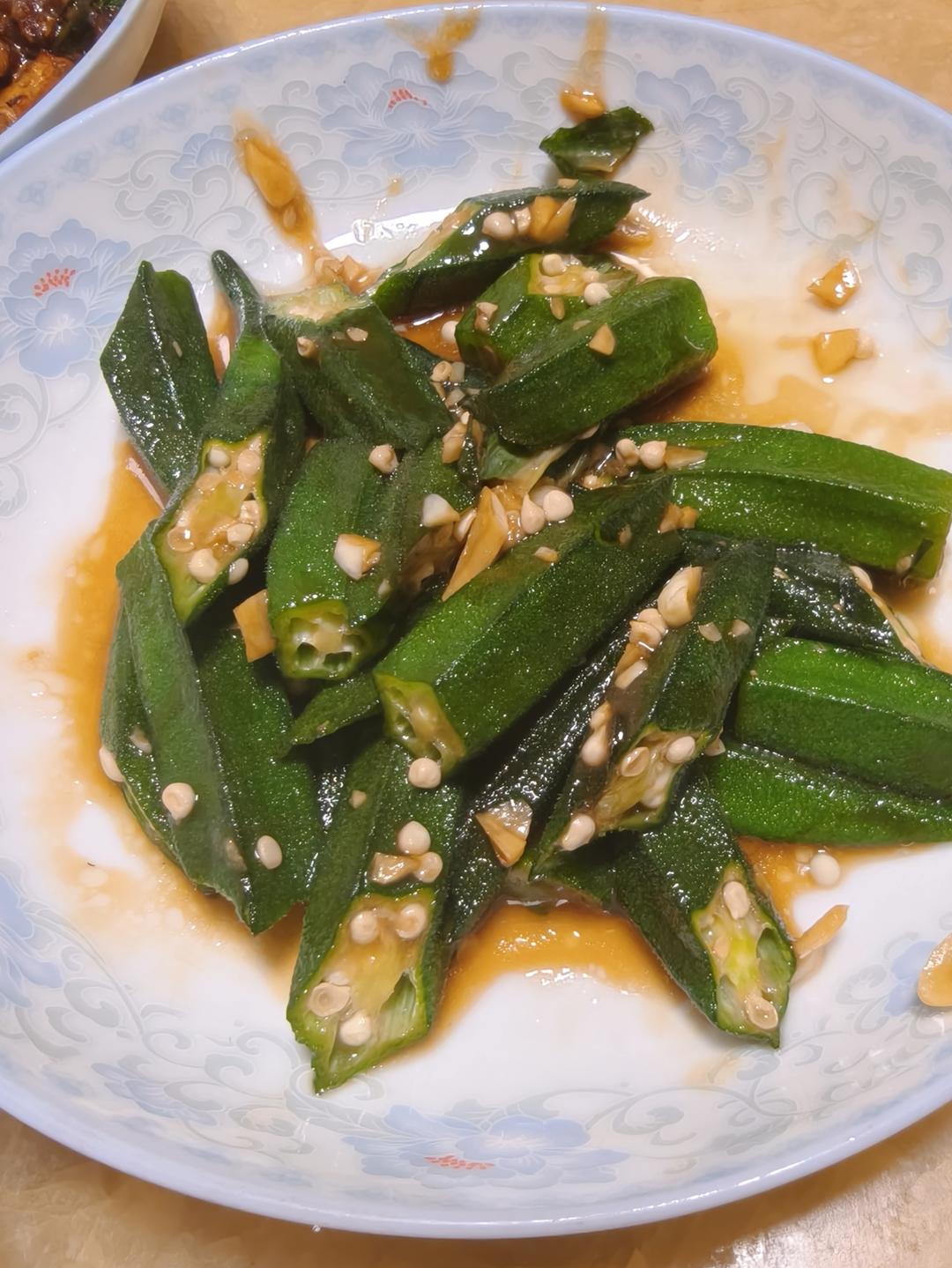 蚝油秋葵