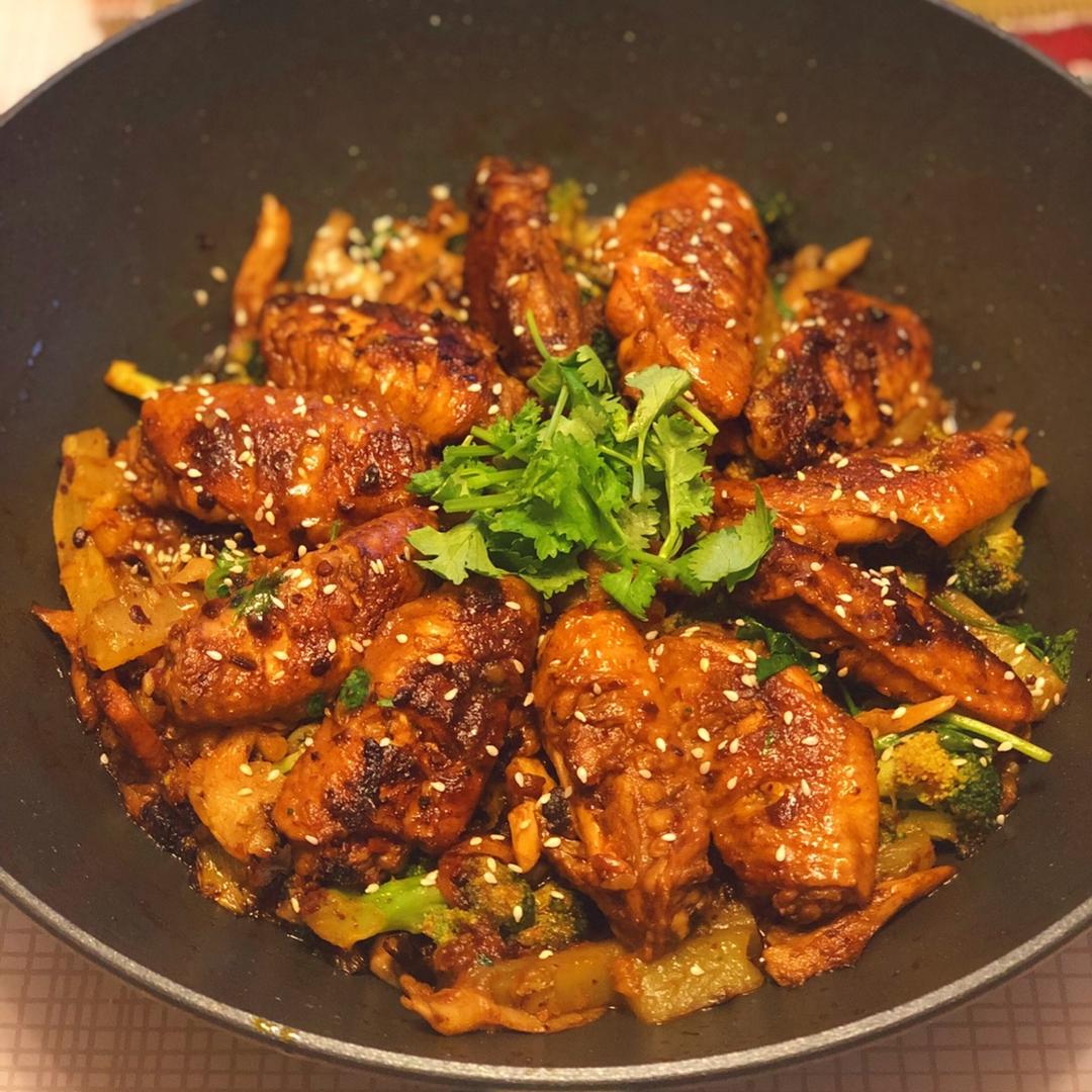 麻辣香锅鸡翅