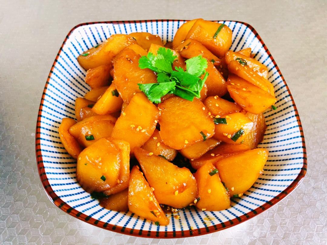 大小朋友都爱的糖醋土豆
