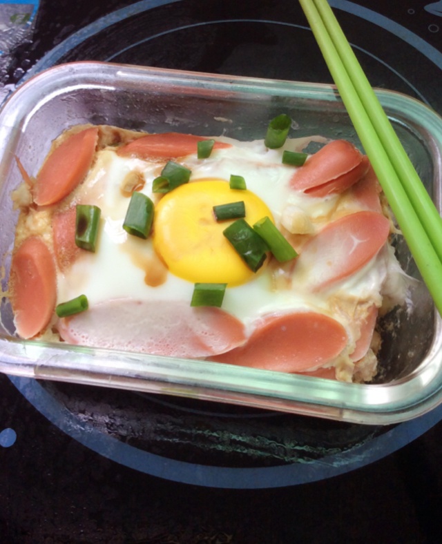 蛋蒸肉