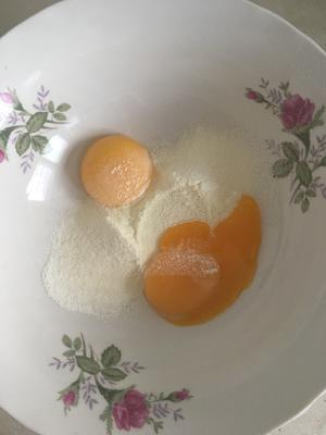 原味蛋奶溶豆的做法 步骤1