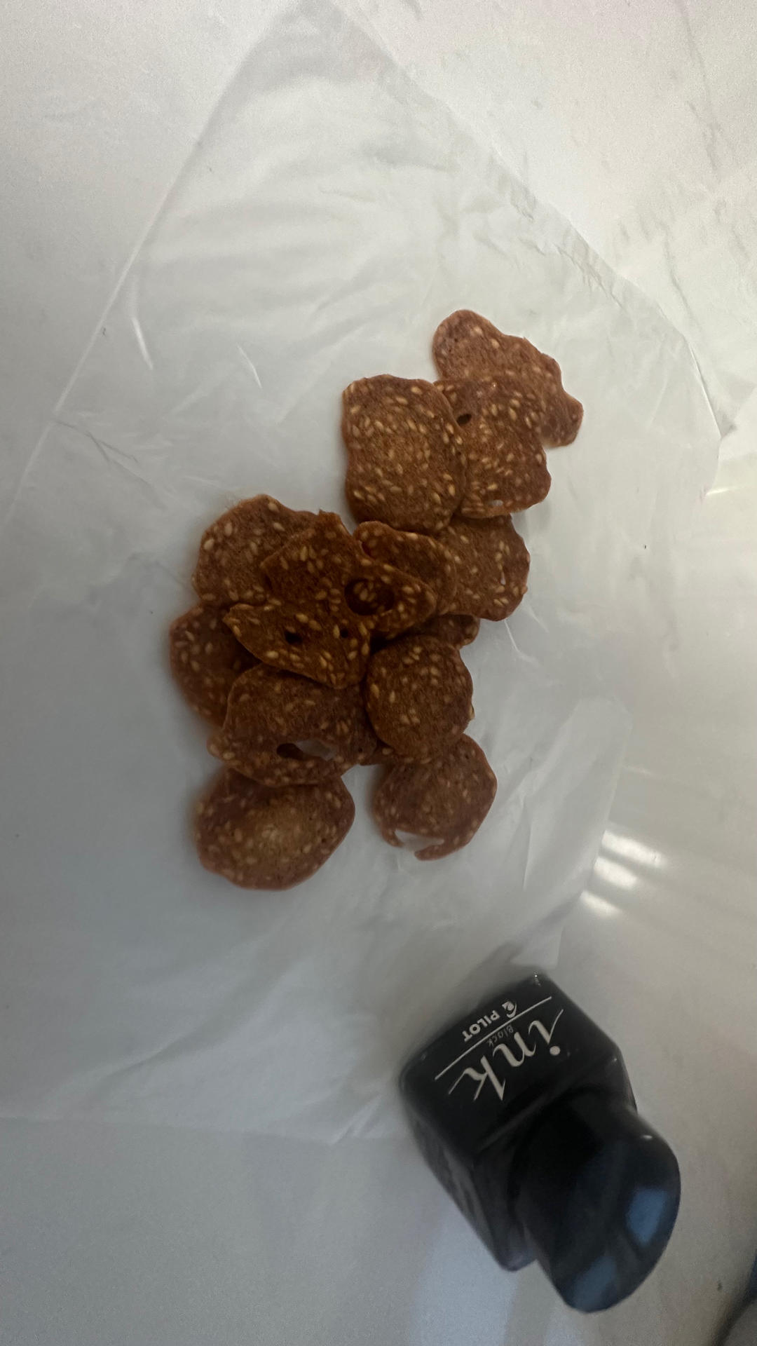 香香脆脆的芝麻薄饼