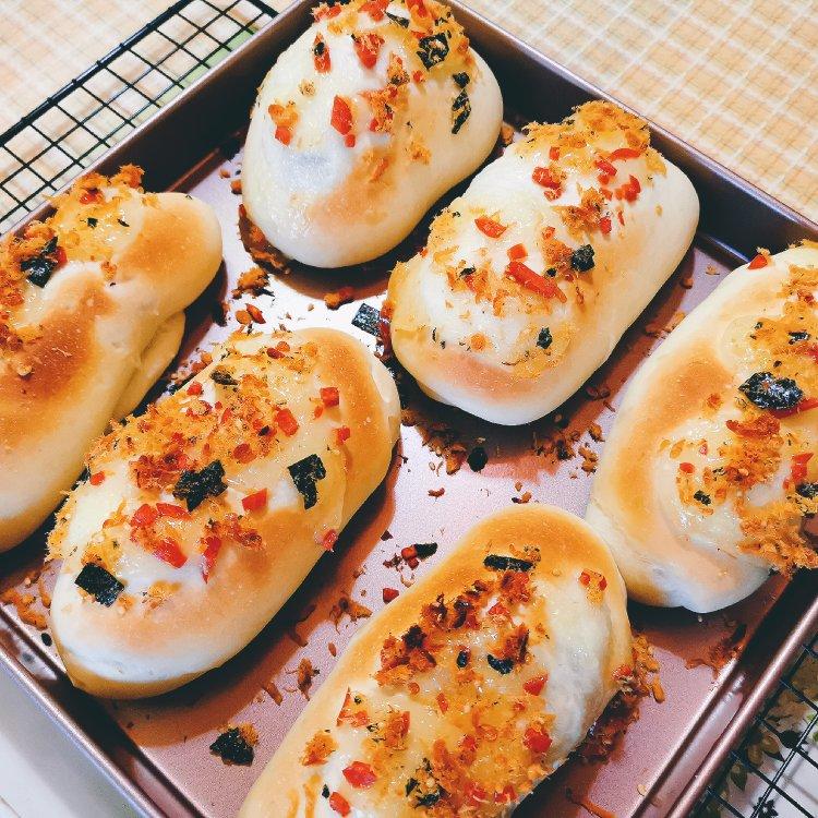 肉松火腿面包