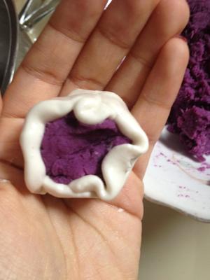 紫薯糯米糍的做法 步骤6